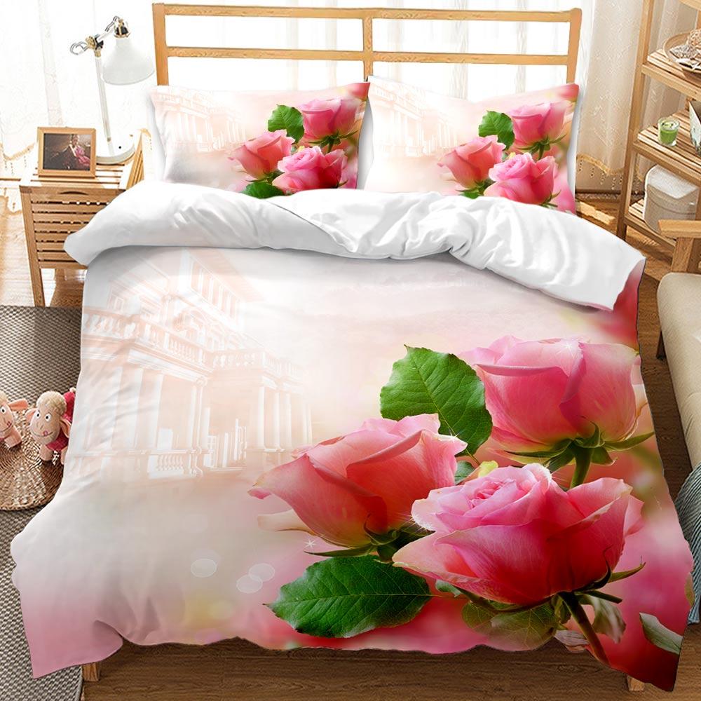Microfiber Bed Cover Set Animal 3d Nose Lion Head Queen Size Quilt Cover Coloured Drawing Bedding Bed Set Luxury-no Bedsheet