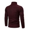 Men's Solid Colour Long Sleeve Casual Stand Up Collar Knitted Cardigan Coat
