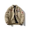 Осень и Зима Американский Ретро Хай Стрит Куртка Пилот Утепленная Бейсбольная Хлопковая Куртка Мужская и Женская Лацкан Рабочая Куртка