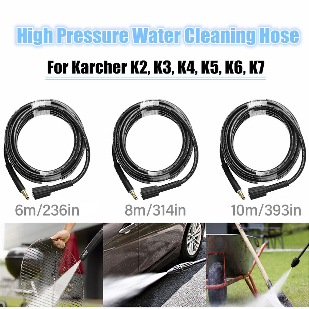 Car Cleaning High-Pressure Hose Garden Tool Car Cleaning Machine Special Hose 6M/8M/10M Suitable For Karcher K2 K3 K4 K5