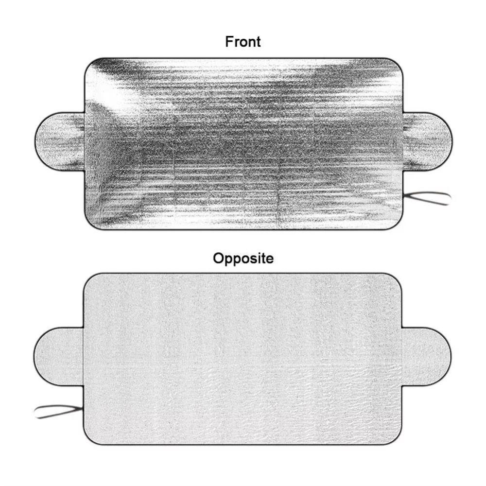Easy Installation Windshield Snow Cover 200x70cm Windshield Protector  Winter Season
