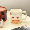 Подарок на день рождения чашка для воды бытовая кружка странный призрак с крышкой керамическая чашка для девочек подарок чашка для воды