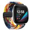 Магнитный браслет-застежка для Fitbit Sense 2/1 Нейлоновый ремешок-петля Correa для умных часов Fitbit Versa 4 3 Дышащий ремешок на запястье