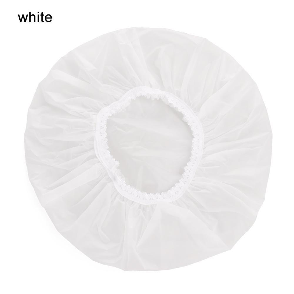 Salon Product Bathroom Supplies Hair Protect Bathing Shower Cap Waterproof Hats Elastic Band