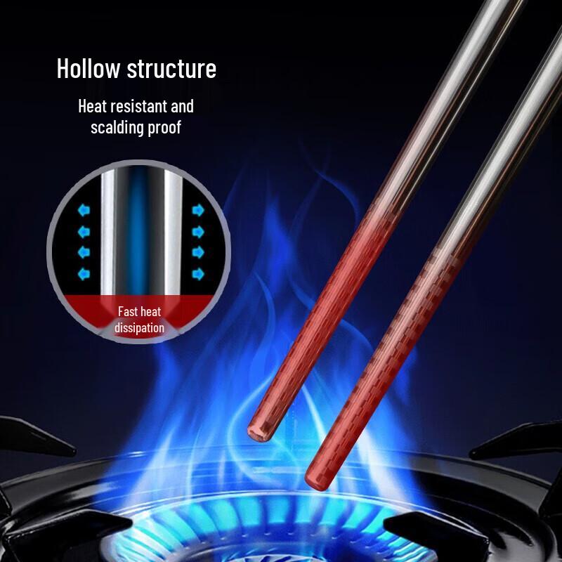 MeiChu 316L Stainless Steel Chopsticks