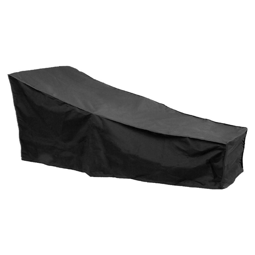 Full Coverage Chaise Lounge Cover UV Resistant Recliner Protective Cover Furniture Cover Patio