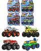 Hot Wheels Monster Truck Transporter Assortment Vehicle Toy Mini Car 4 Cars Box Sold 3 Years Old and Up Multi 986D-HWN86