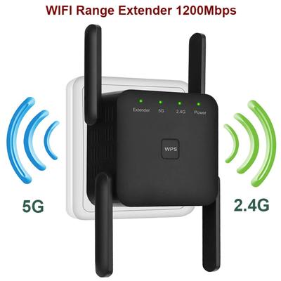 5 ГГц Wi-Fi удлинитель дальнего действия беспроводной усилитель Wi-Fi адаптер AC1200 1200 Мбит/с усилитель Wi-Fi 802.11N повторитель сигнала Wi-Fi