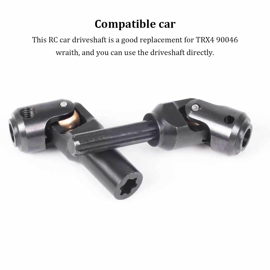 RC Car Rotatable Drive Shaft Remote Control Vehicle Driveshafts Automotive Toys Repair Upgrade Spare Parts Replacement for TRX4