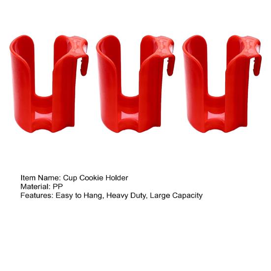 1/2/3 шт. держатель для печенья стаканчик многоразовый органайзер для печенья сбоку стаканчик контейнер можно мыть в посудомоечной машине печенье конфеты закуски кружка подвесная стойка для хранения