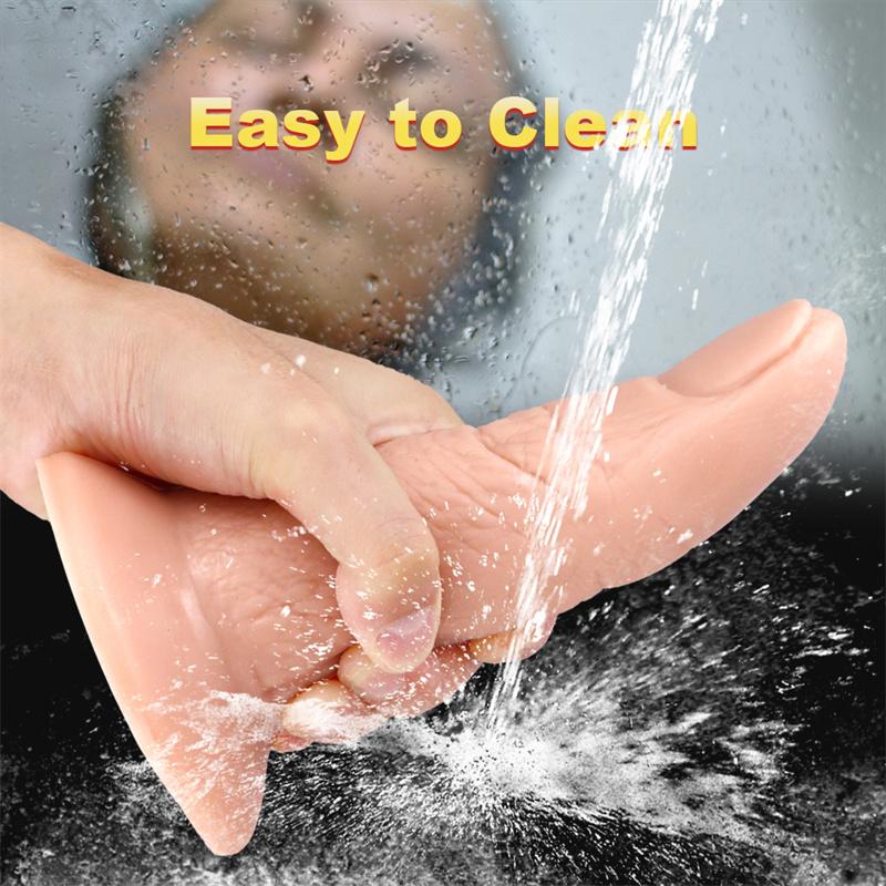 Female Thumb Masturbation Device Simulation Dildo Female Dildo Manual Big Penis Adult Products
