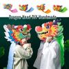 Mid-Autumn Festival Handmade National Tide Dragon Boat Dragon Dance DIY Making Material Pack Kid Gift Home New Year Decor
