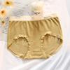 Женские Весенние и Осенние Новые Милые Сладкие 5A Антибактериальные Без Швов Удобные Слипы 'Голая Кожа'