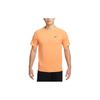 Nike T Shirts Men's Orange Crew Neck Moderate Straight Fit DV9816-815
