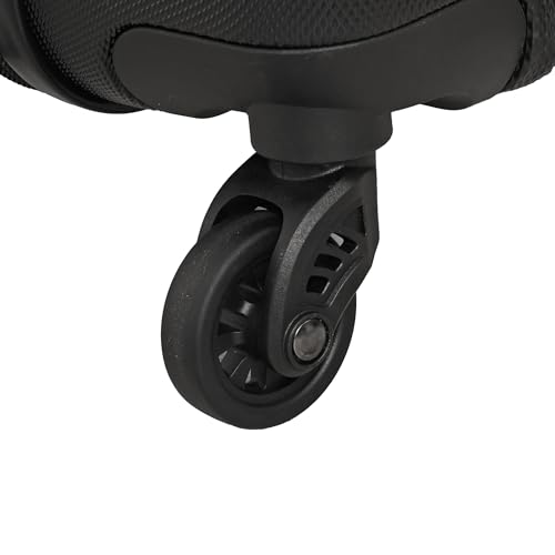 Captain Stag (CAPTAIN STAG) Suitcase, Carry-on Bag, Travel Case, Single Zipper with Dial Lock, Black, Rise UV-56