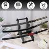 3 Tier Acrylic Katana Stand Holder Sabre Samurai Dragon Sword Display Holder Organizer Japanese Katana Storage Rack Decoration
