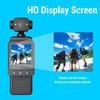 Elprico 1080p Vlog Camera with 270° Rotating Lens, Digital Stabilization, 1.53" Screen, Multi-Mount Camcorder for Outdoor Video