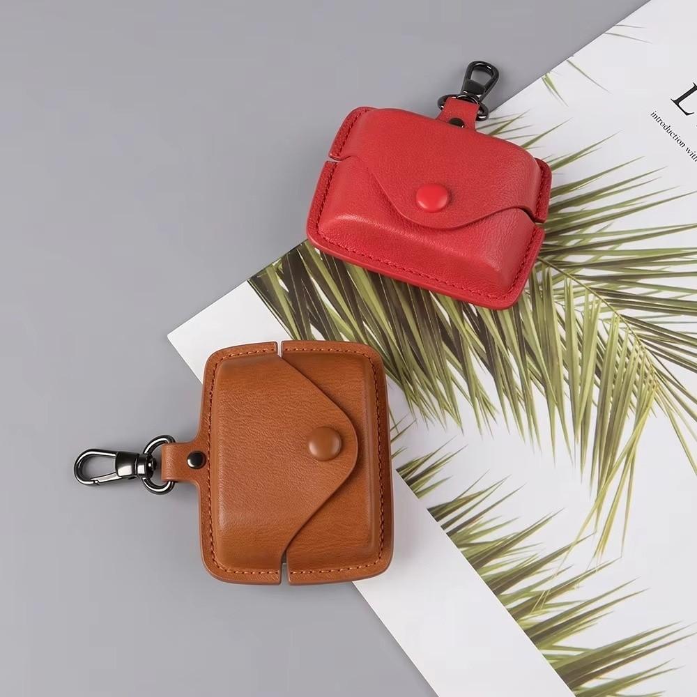 Anti-Scratch Earphone Case PU Leather Bluetooth Earbuds Shell Protective Cover for Sony WF-1000XM6