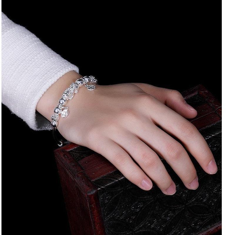 Zuyin S999 Lucky Bead Pixiu браслет женские деньги монета браслет из бисера круглый браслет из бисера