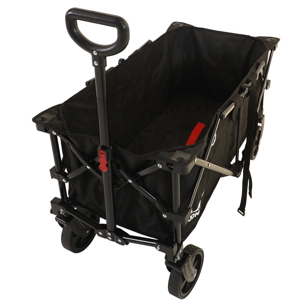 Soomloom Carry Wagon Foldable 90x45x53 Adjustable Carry Cart Converging Large Capacity 100L Load Capacity 90kg Durable Canvas Outdoor Camping Wagon