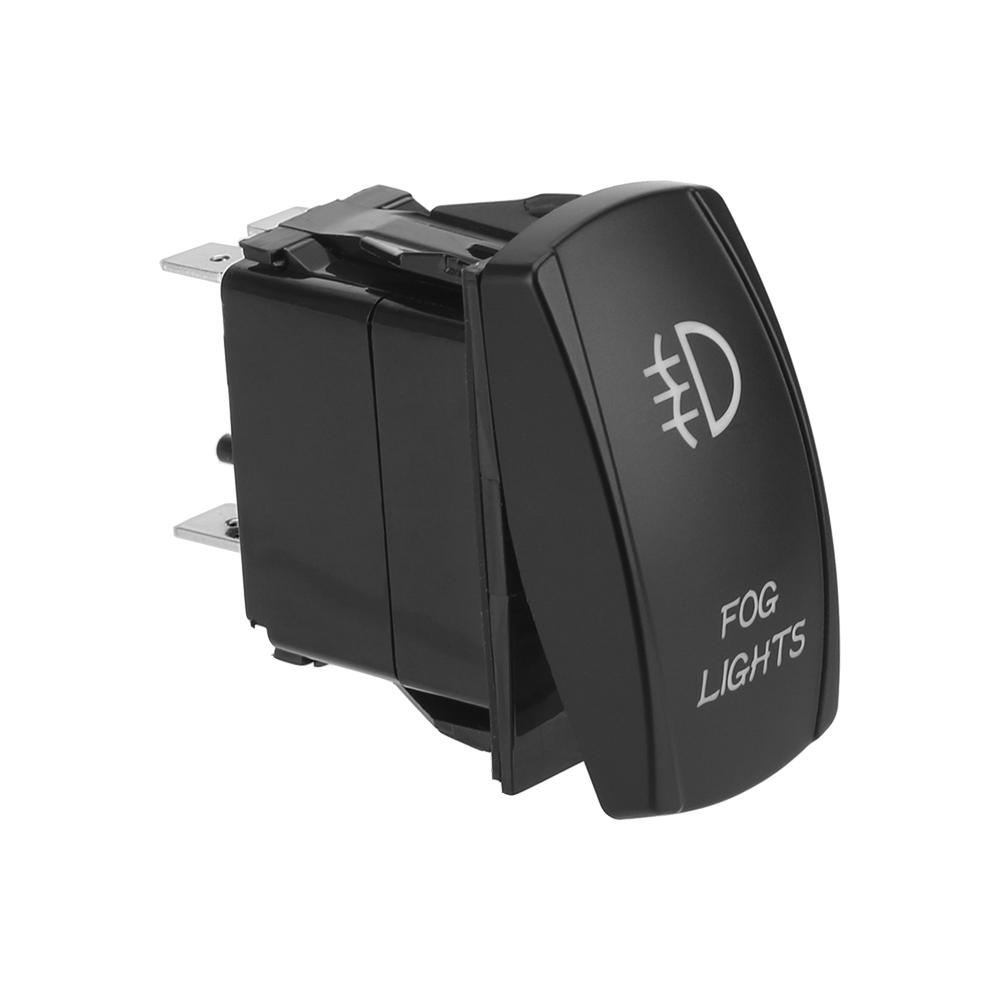 Разъем кнопки на приборной панели автомобиля, светодиодный кулисный переключатель, переключатель противотуманных фар с подсветкой ВКЛ-ВЫКЛ