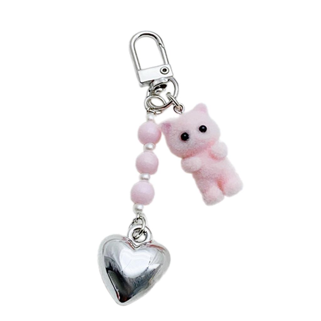 Милое сердце стекающийся брелок с изображением кота, подвеска, милые подвески, украшения, брелок для ключей, подвеска для кошелька, сумки, рюкзака, сумки