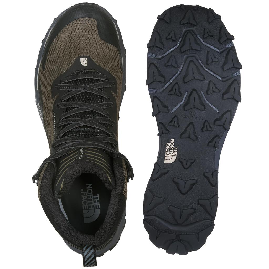 North VECTIV Fastpack Mid FUTURELIGHT Military Black [The Face] Оливковый/TNF 9.5