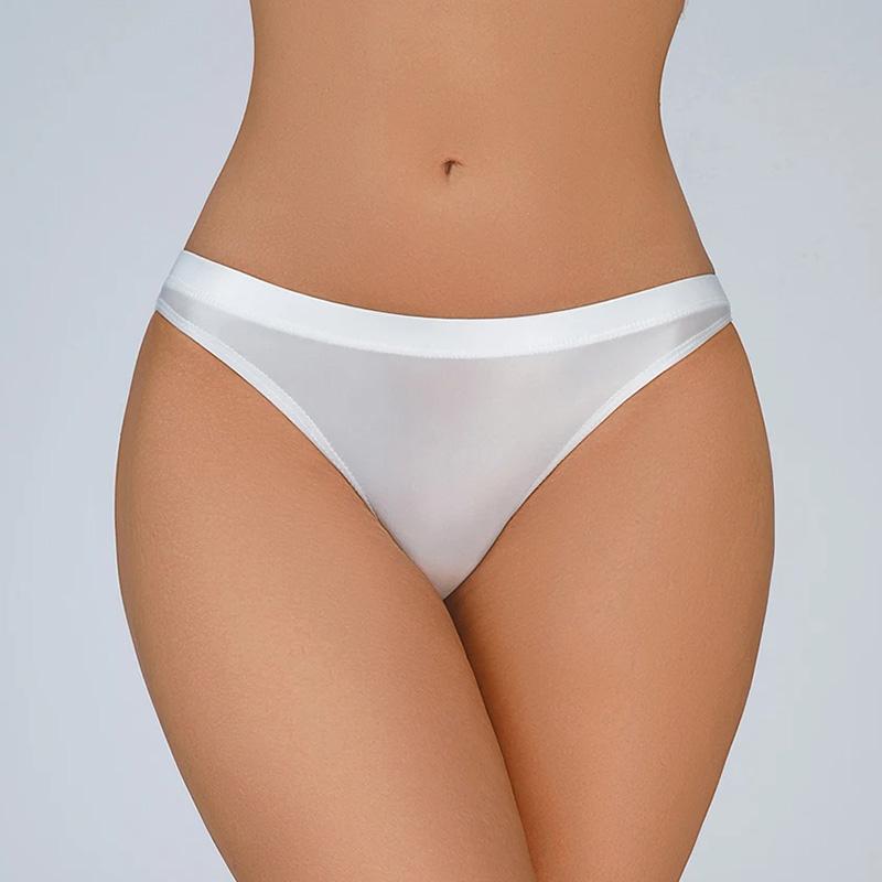 1 шт., гладкие трусики, нижнее белье, стринги, нейлоновые стринги, эластичные трусы, бесшовные шелковистые женские трусы