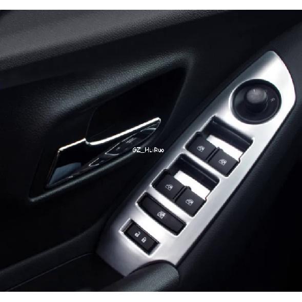 For Chevrolet Trax 2013 2014 2015 ABS Chrome Interior Door Button Switch Panel Cover 4pcs