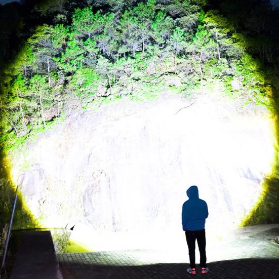 Многофункциональный фонарик с зумом, 5 режимов, регулируемый, ультраяркий, USB-перезаряжаемый, портативный, для кемпинга, походов, аварийный, ручной фонарь