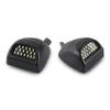 2X LED License Plate Light Red Tube For Chevy Silverado GMC Sierra 1500 2500