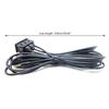 Car Boat DIY Flush Mount Dual AUX USB Auto Extension Power Cable