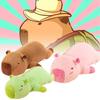 Capybara Plush Toys Cartoon Animals Children Birthday Gift Fill Doll Pillow