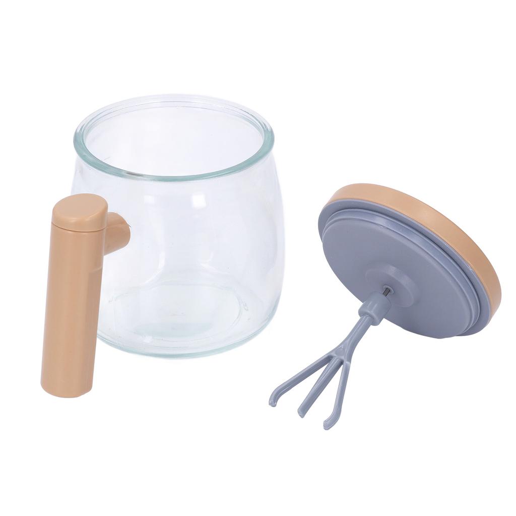 Кружка для помешивания с функцией самоперемешивания цвета хаки, полностью автоматическая, высокоскоростная, портативная, 400 мл, электрическая, самостоятельная