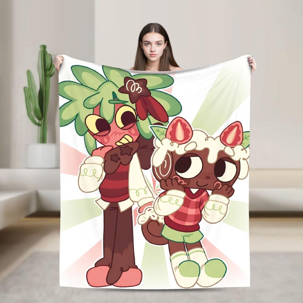 Dandys World Pebble Blanket Fleece Novelty Warm Throw Blankets for Bedding Lounge Spring Autumn