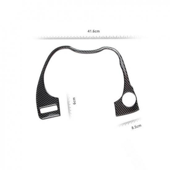 For Infiniti Q50 Q60 2014-2018   Real Carbon Fiber Dashboard Cover Trim