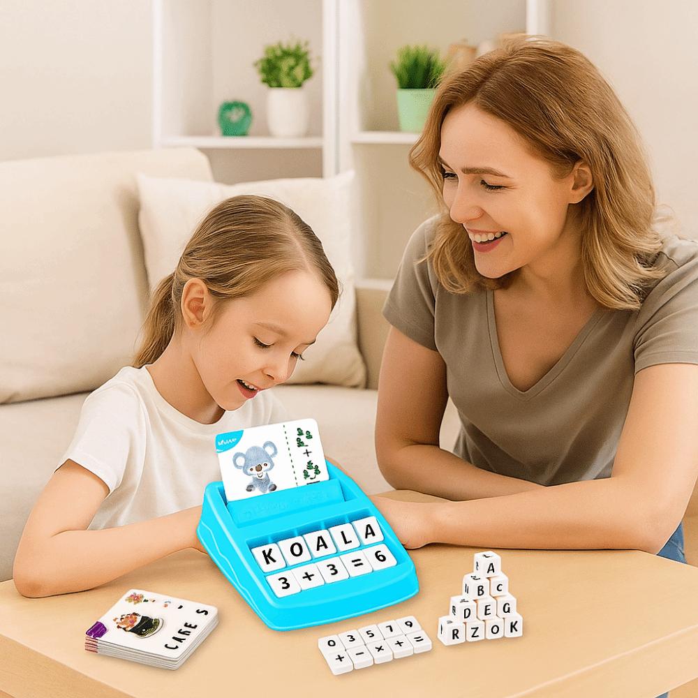 Spelling Practice Number Cognition Early Math Game Paper Sight Words Spelling Game  Children'S Gift