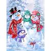 DIY Santa Claus 5D Diamond Painting Full Round Drill Mosaic Cross Stitch Kits Rhinestone Snowman Christmas Gift Home Decor