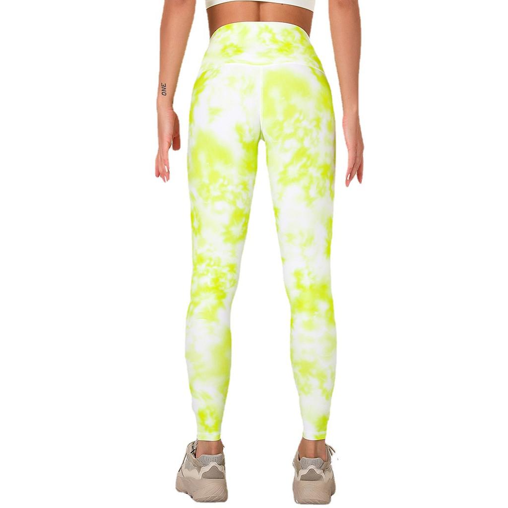 Breathable Quick-drying Digital Printing Department of Yoga Pants Fitness Running High-waisted Tight Stretchy Sports Bottoms Female