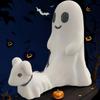 Новый Хэллоуин Призрак Собака Выгул Украшение Орнамент Украшения Домашнего Двора Украшение Призрачный Ужас Искусство
