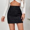 Women's Half Skirt Printed Short Skirt Leopard Print Slim