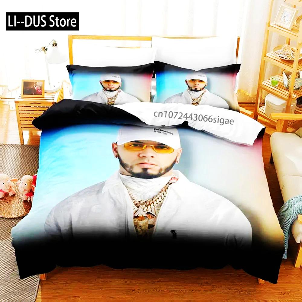 Anuel Aa Real Hasta La Boys Bedroom Duvet Cover Set Single Double Full Queen King Size 2024 Duvet Cover Bed Set