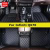 DOODRYER Custom Car Floor Maters For Infiniti QX70 2013-2024 Автоковры Foot Coche Аксессуары