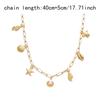 Богемская морская звезда раковина черепаха кулон ожерелье для женщин цепочка с подвесками чокер пляжные украшения подарок на отпуск