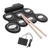 1 Box USB Portable Electronic Drum 7-Pads Folding Music Drums for Beginner Boys Girls