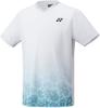 Футболка игровая Uni Game Shirt 10604 белая XO [Yonex] (Подходящий стиль) (011)