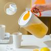 1.5/2.2L Water Pitcher Lemonade Container Juice Kettle Large Teapot with Tea Infuser Plastic Cold Beverage Pot Beverage Jug