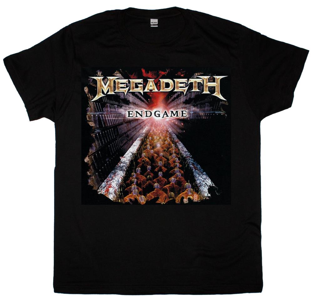 Черная футболка Megadeth Endgame