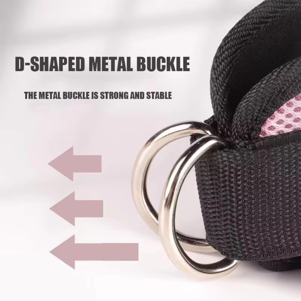 Adjustable Straps Gym Ankle Straps Neoprene Padded Leg Training Straps Cable Machine