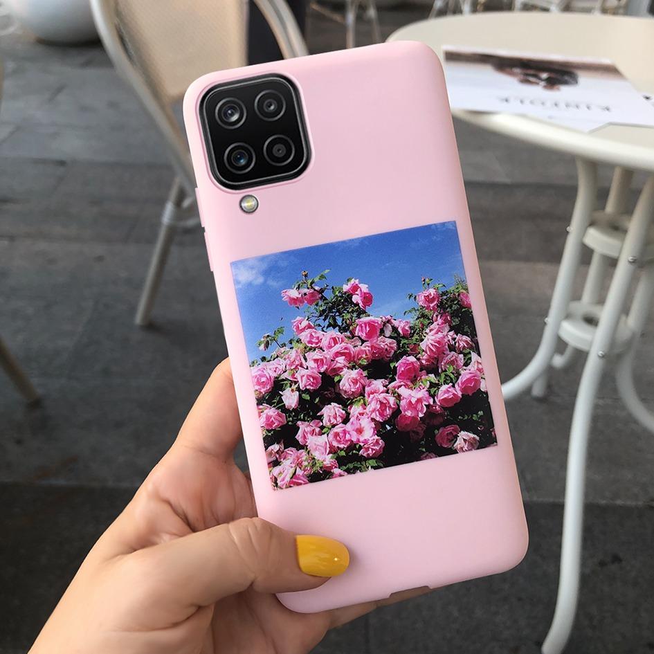 Чехол для Samsung Galaxy A12 Чехол для Samsung A42 5G Милое Сердечко Задняя крышка Fundas Для Samsung A 12 SM-A125F SM-A426B A 42 5G Чехлы для телефона